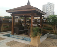 防腐木亭子