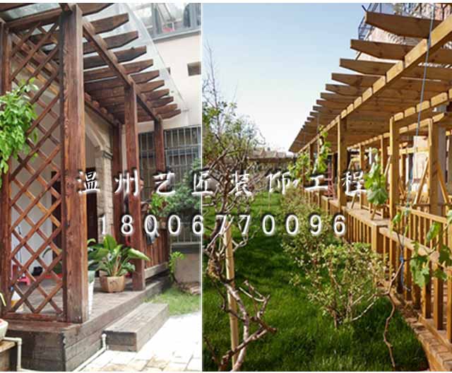 園林防腐木廊架