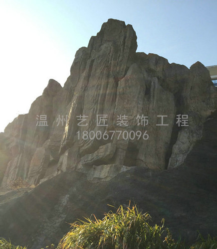 公園假山施工