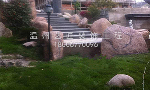 庭院塑石臺(tái)階