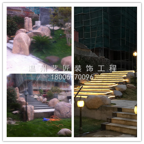 別墅庭院臺(tái)階